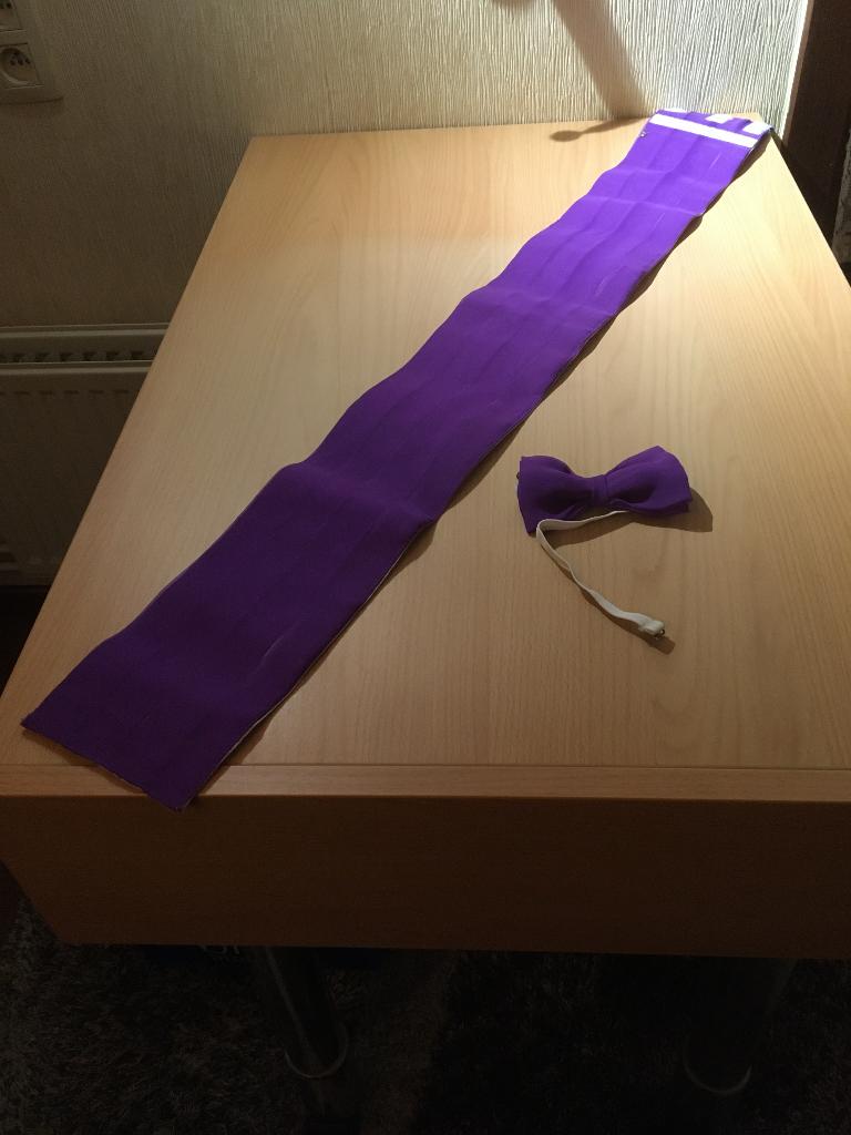 nœud papillon + ceinture assortie unisexe/comme neuf, Vêtements | Hommes, Ceintures, Comme neuf, Ceinture, 105 à 115 cm, Autres couleurs
