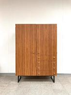 Vintage kleerkast  Pierre Guariche voor Meurop 1960's, 25 à 50 cm, Avec espace de penderie, Utilisé, 100 à 150 cm