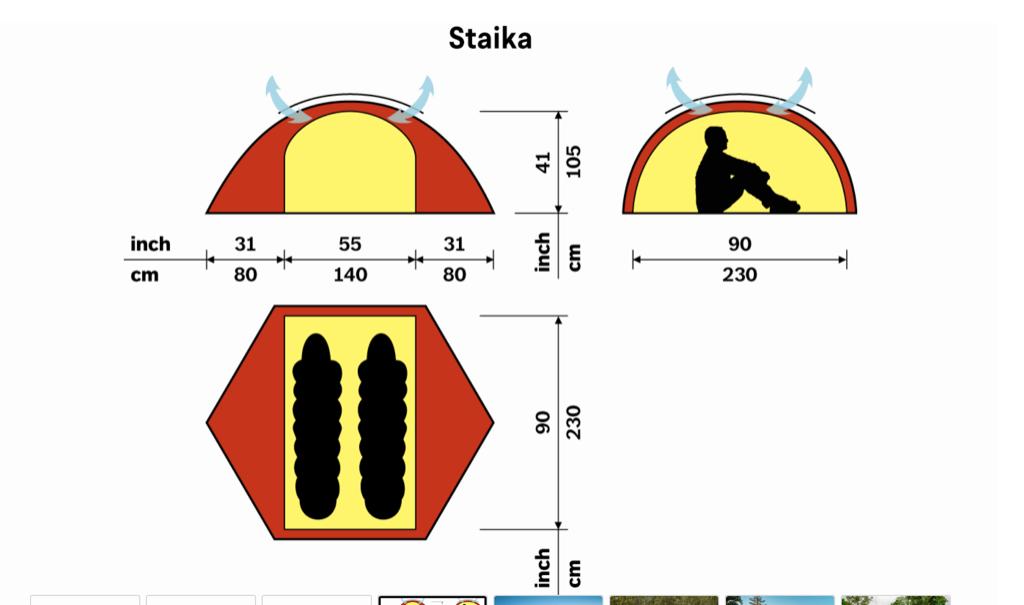 Hilleberg Staika, Enlèvement, Utilisé, Jusqu'à 2