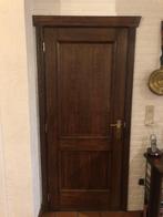 Binnendeur fineer eik, Ophalen, Gebruikt, 80 tot 100 cm, Binnendeur