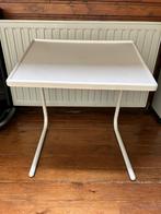 Laptoptafel (bijzettafel) - inklapbaar - opvouwbaar - wit, Informatique & Logiciels, Tables d'ordinateur portable, Enlèvement