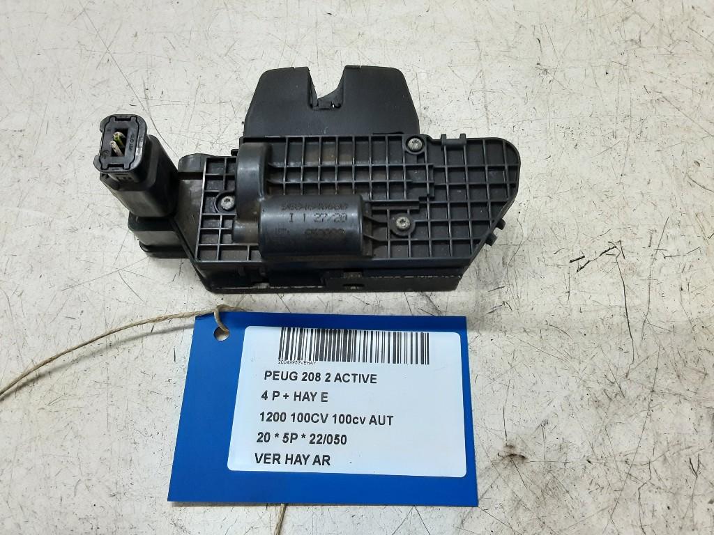 SERRURE COFFRE Peugeot 208 II (UB / UH / UP) (9681649680), Autos : Pièces & Accessoires, Utilisé, Peugeot, Haillon arrière