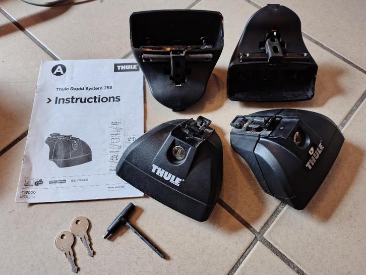 Thule Rapid System 753 voeten, Auto diversen, Dakdragers, Gebruikt, Ophalen of Verzenden