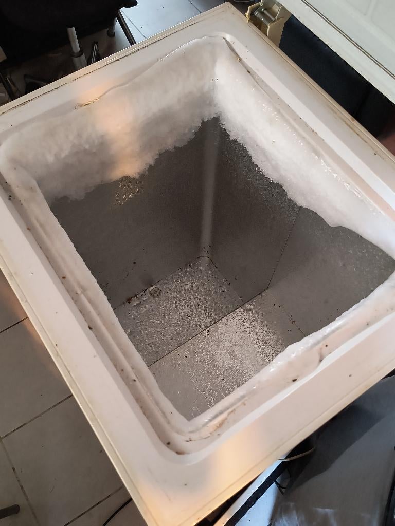 Diepvries vriezer diepvriezer congélateur ijskast Buggenhout, Ophalen, Vrieskist, Gebruikt, Minder dan 85 cm