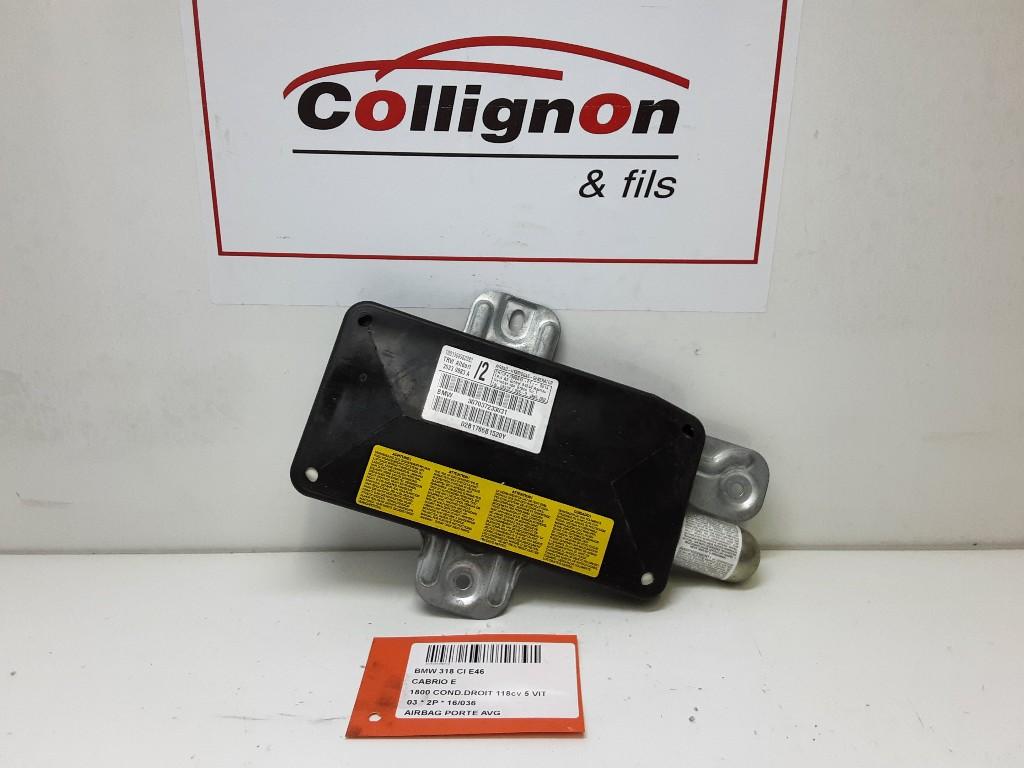 AIRBAG PORTE AVANT GAUCHE BMW 02 Cabriolet (114C), Utilisé, BMW