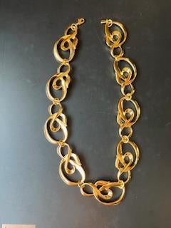 Collier en métal doré fait main Avon, Bijoux, Sacs & Beauté, Colliers, Enlèvement ou Envoi, Neuf, Or, Autres matériaux