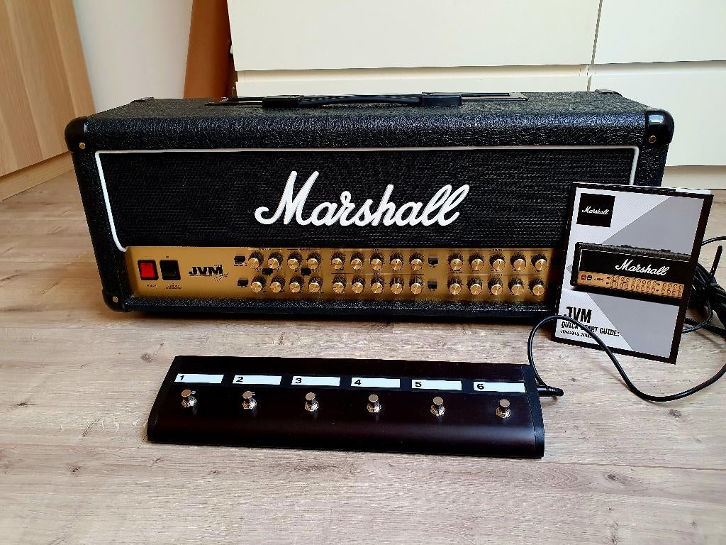 Marshall JVM410H 100W, Musique & Instruments, Amplis | Basse & Guitare, Enlèvement, Comme neuf, Guitare, 100 watts ou plus