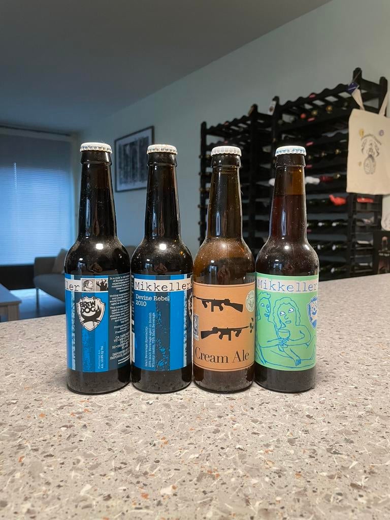 Vintage Mikkeller/BrewDog bier, Collections, Enlèvement ou Envoi, Neuf, Bouteille(s)