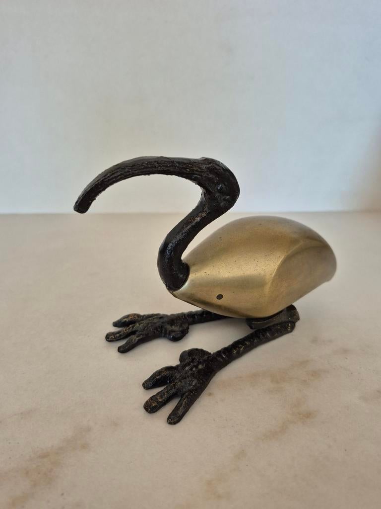 Ibis en laiton vintage, Enlèvement ou Envoi, Moderne, Métal