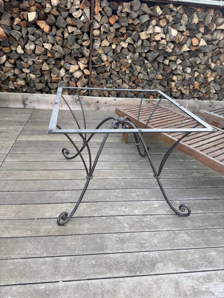 Fer Forgé haute qualite table et 8 chaises, Jardin & Terrasse, Tables de jardin, Enlèvement, Comme neuf