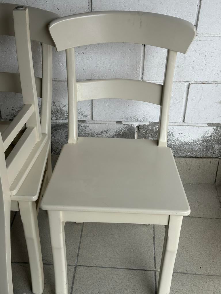 6stoelen, Ophalen, Gebruikt, Wit, Vijf, Zes of meer stoelen