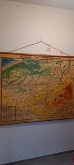 Ancienne carte d'école., Antiquités & Art, Antiquités | Cartes scolaires, Enlèvement ou Envoi