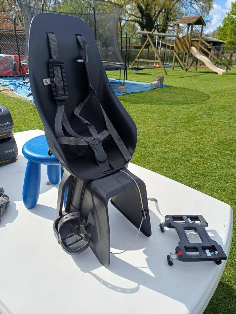 Urban iki fietsstoel achteraan - zwart, Ophalen