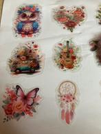 Scrapbooking 50 stickers bloemen varia, Hobby en Vrije tijd, Scrapbooking, Ophalen, Gebruikt