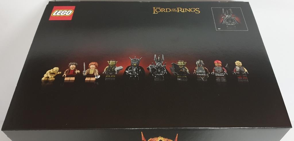Lego 10333 Barad-dûr huren - Lord of the Rings, Lego, Ophalen of Verzenden, Icons, Complete set