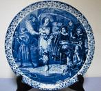 Delfts Blauw wandbord—Chemkefa—Jan Steen N2-serie, Ophalen of Verzenden