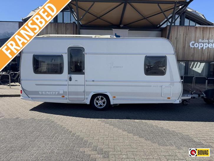 Fendt Tendenza 465 SFB, Caravanes & Camping, Caravanes, jusqu'à 4, 1000 - 1250 kg, Banquette en rond, Fendt, Lit dans la longueur