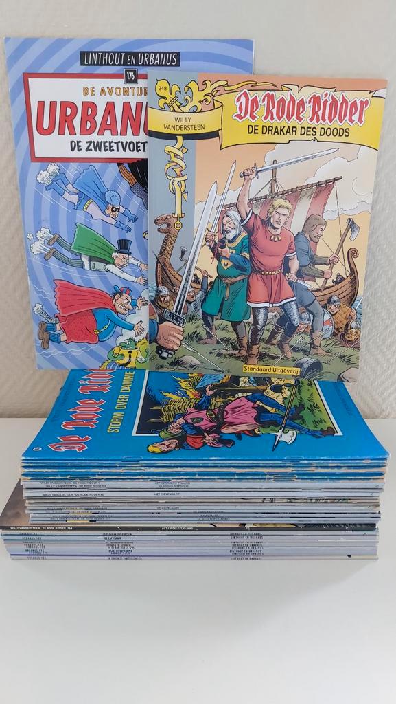Strips De Rode Ridder Urbanus, Boeken, Stripverhalen, Ophalen of Verzenden