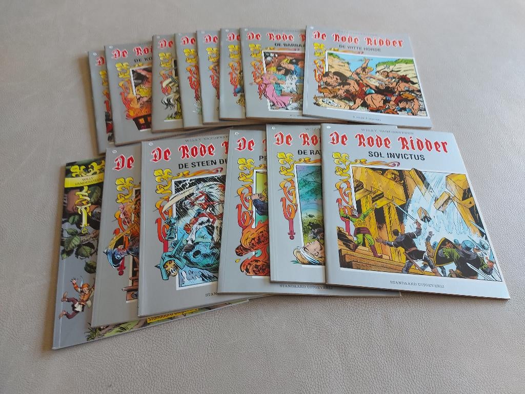De Rode Ridder Diverse albums deel 2, Meerdere stripboeken, Ophalen of Verzenden, Willy Vandersteen