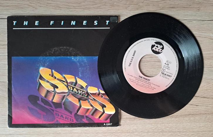 The S.O.S. Band - The Finest, CD & DVD, Vinyles Singles, Utilisé, Single, R&B et Soul, 7 pouces, Enlèvement ou Envoi