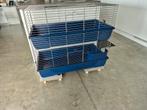 Knaagdierenkooi 2 niveaus 100x53x86, Dieren en Toebehoren, Ophalen, Kooi, Konijn, 60 tot 90 cm