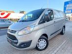 Ford Transit Custom 2017 078000km 2.0tdci Euro6b 130pk Full, Auto's, Testrit aan huis, Stof, 1995 cc, Euro 6