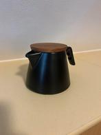 Keramische theepot zwart met filter, Enlèvement ou Envoi, Neuf