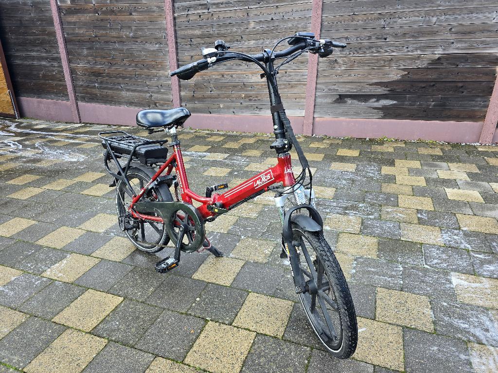 electrische vouwfiets, 20 inch of meer, Versnellingen, Zo goed als nieuw, Totaal opvouwbaar