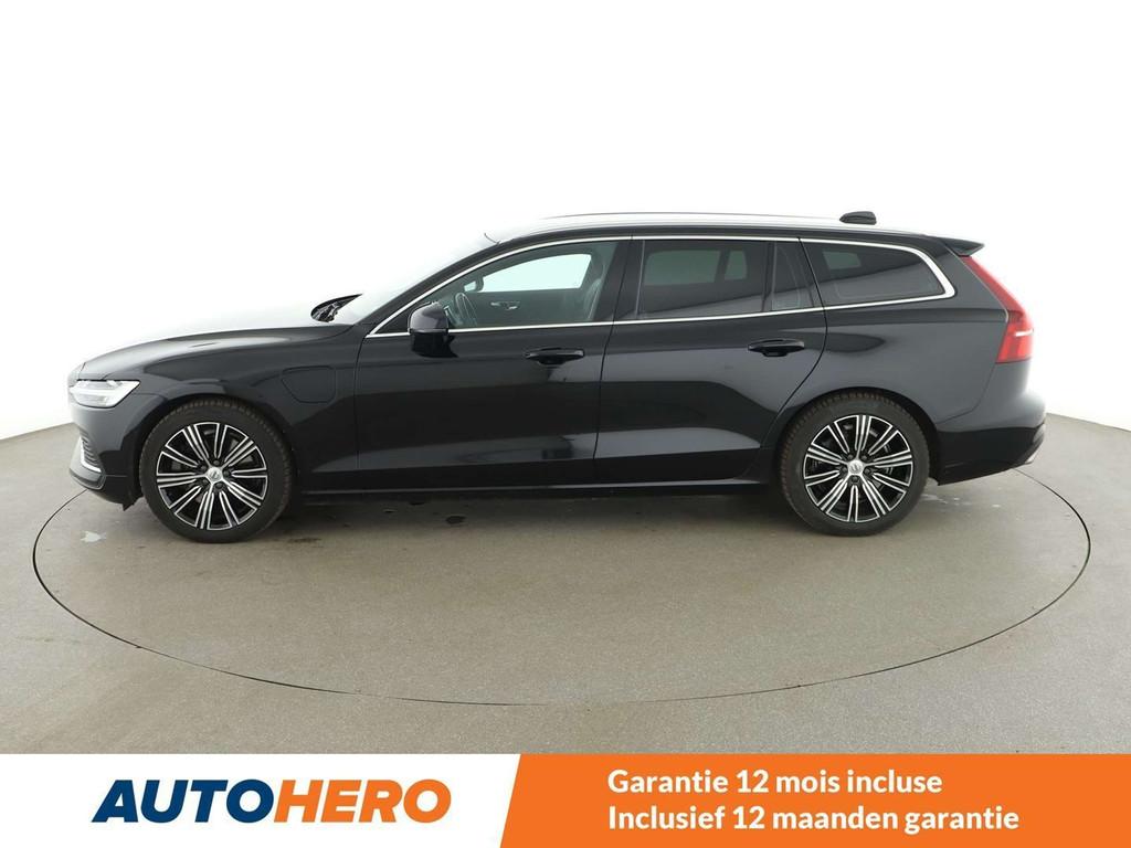 Volvo V60 2.0 T8 Plug-in Hybrid Inscription AWD (bj 2019), Auto's, Volvo, Gebruikt, 1969 cc, Zwart, Hybride Elektrisch/Benzine