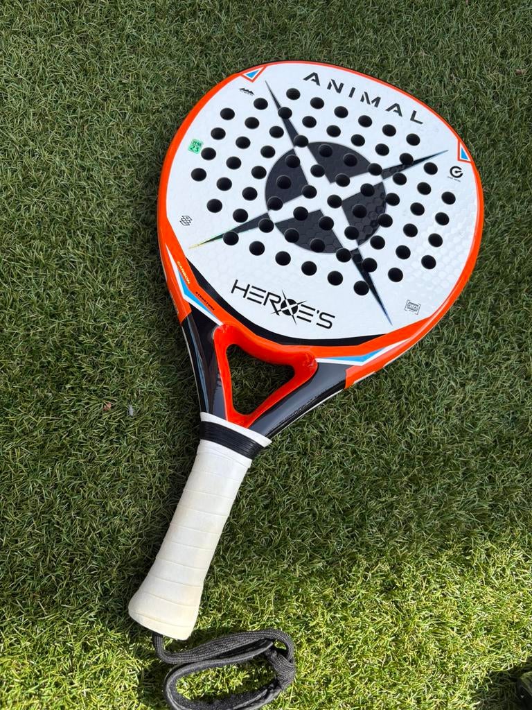 Heroe's Animal ex test padel  racket, Ophalen of Verzenden, Zo goed als nieuw, Padelracket