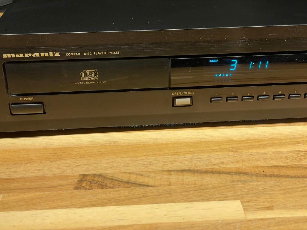2 x Marantz Professional PMD321 Compact Disc Player, Ophalen, Zo goed als nieuw, Marantz