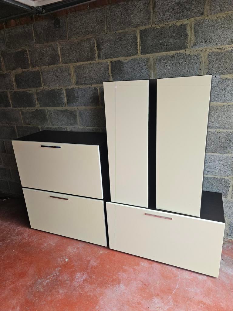 3 modulaire kasten en 2 hangkasten, Ophalen, Gebruikt