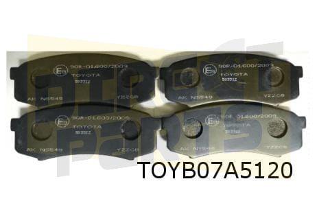 Toyota Land Cruiser 150 (10/09-) remblokset achterzijde (Opt, Neuf, -, Toyota, -