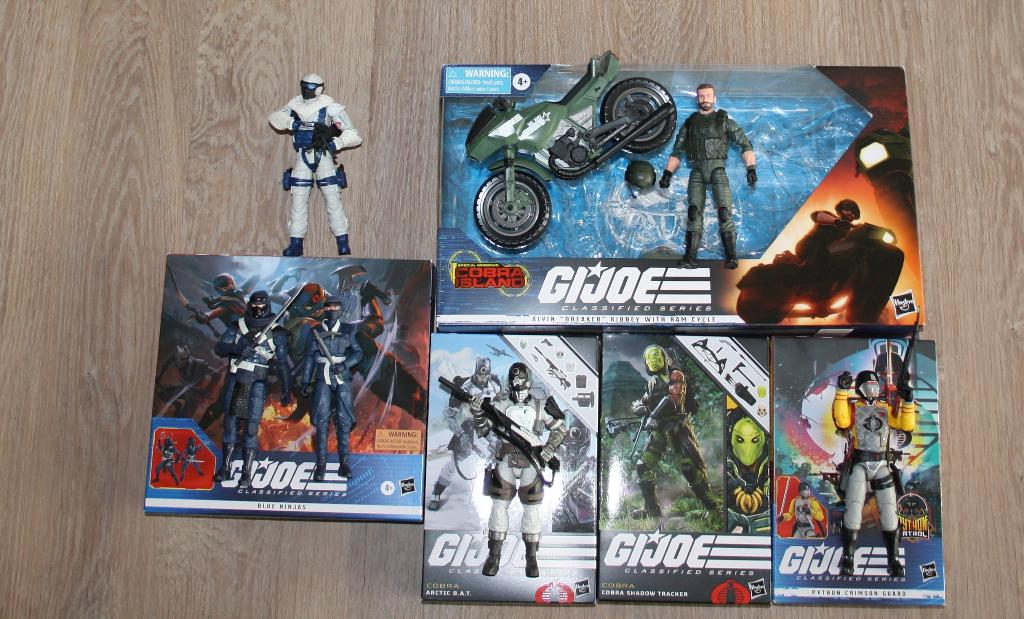 Gi Joe Classified 7 figuren + 1 voertuig, Envoi, Neuf