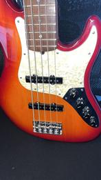 Fender American deluxe jazz bass V, Ophalen, Zo goed als nieuw, Elektrisch, 5-snarig