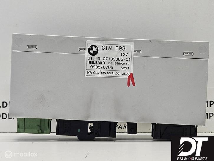 Cabriodakmodule CTM BMW 3-serie Cabrio E93 61357199885, Autos : Pièces & Accessoires, Électronique & Câbles, BMW, Utilisé, Enlèvement ou Envoi