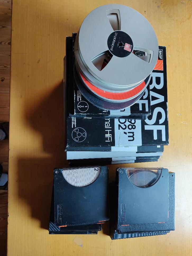 Magneetbanden en spoelen, Audio, Tv en Foto, Bandrecorder, Onderdeel, Ophalen