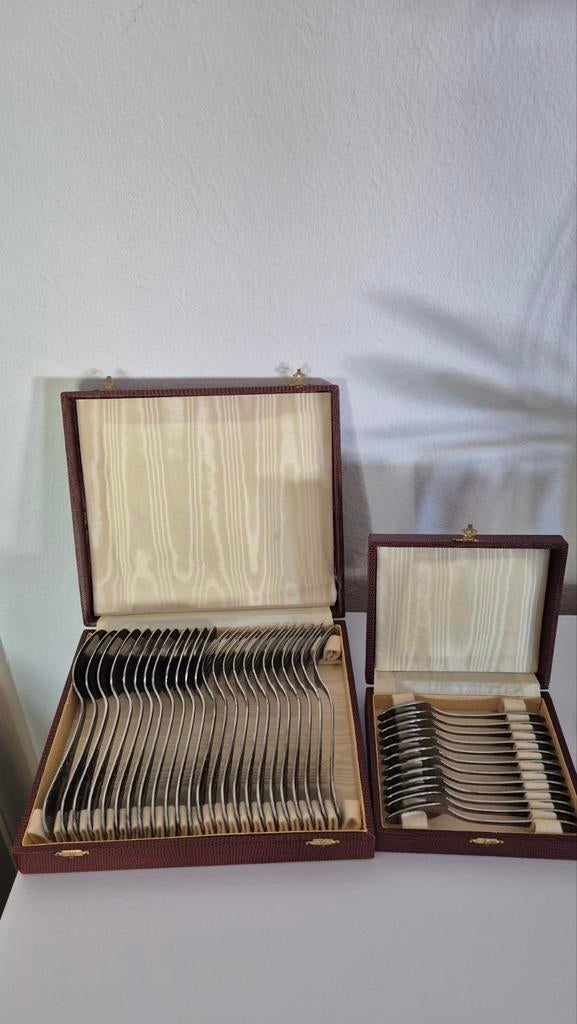 Rare Ménagère Vintage OXYDEX (Germany) – Style Louis XV – 36, Antiquités & Art, Antiquités | Couverts