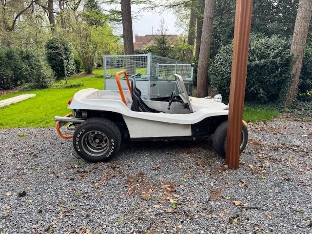 oldtimer BUGGY APAL, Cabriolet, Volkswagen, Wit, Handgeschakeld