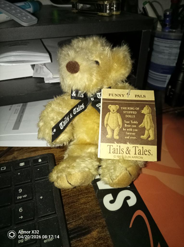 tails & tales, Kinderen en Baby's, Speelgoed | Knuffels en Pluche, Ophalen, Overige merken, Overige karakters, Beer