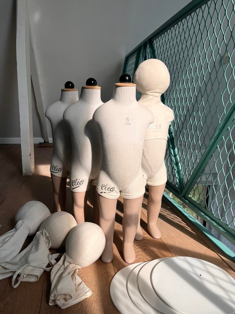 Vintage Cléo etalagepoppen, Ophalen