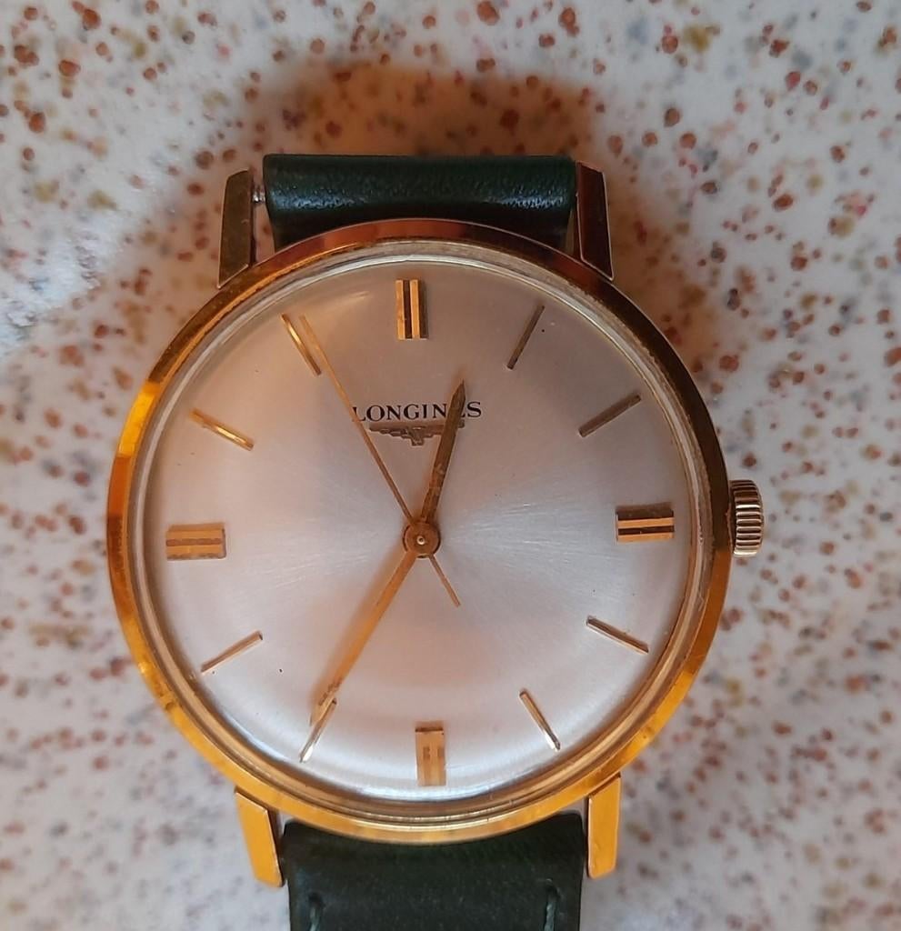 Montre Longines, Montre-bracelet, Enlèvement ou Envoi, Acier, 1960 ou plus tard