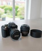 Nikon D3300 + objectif, TV, Hi-fi & Vidéo, Appareils photo numériques, Enlèvement ou Envoi, Utilisé, Reflex miroir, Nikon