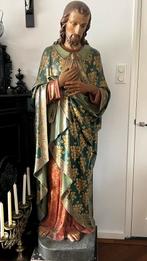 Levensgroot ant 184  cm hg Heilige Jozef Jezus heiligenbeeld, Ophalen