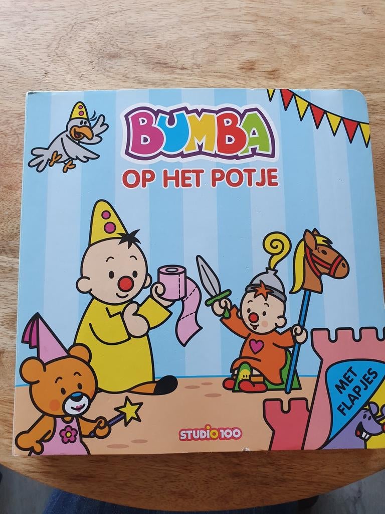 “Bumba op het potje – kartonboekje met flapjes (Studio 100)”, Ophalen of Verzenden