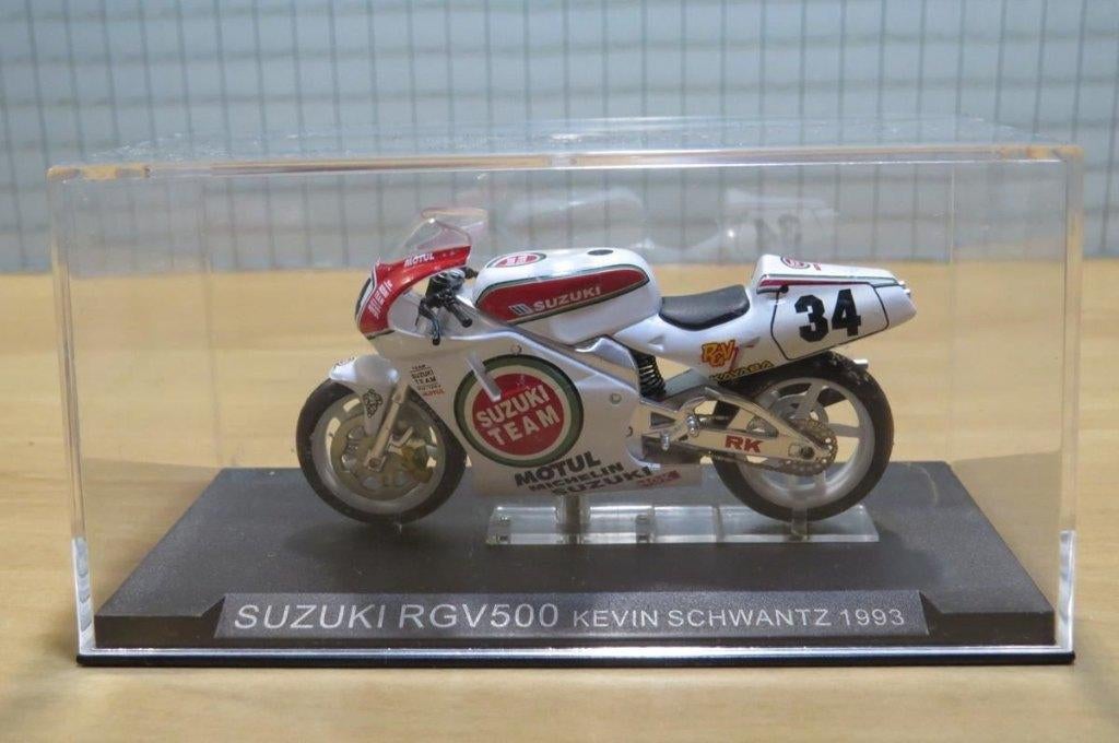 Kevin Schwantz Suzuki RGV500 1993 1:24, Ophalen of Verzenden, Nieuw, Motor, Overige merken