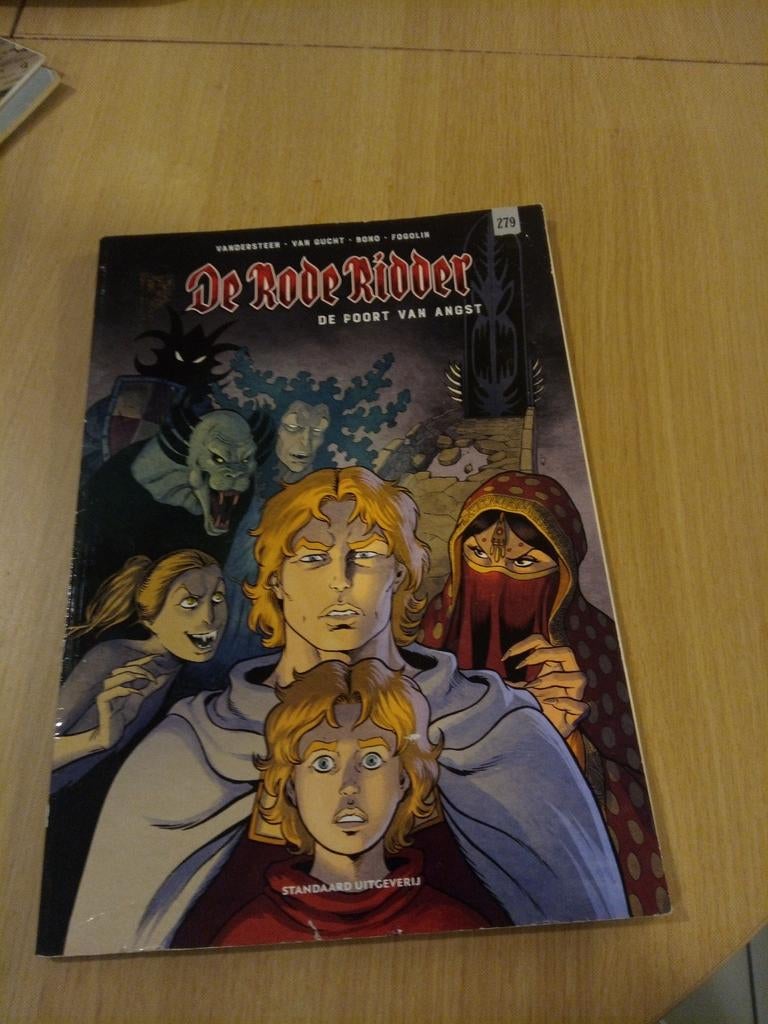 De rode ridder.  De poort van angst nummer 279, Ophalen of Verzenden
