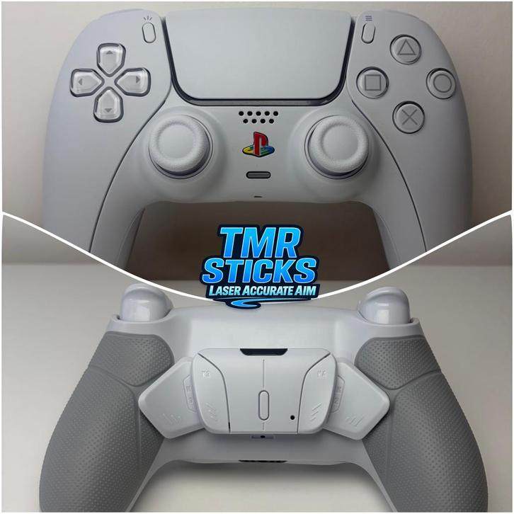 PS5 controller - wit - mouseclicks - tmr - 4 backpaddles, Games en Spelcomputers, Spelcomputers | Sony Consoles | Accessoires