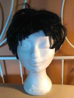 pruik zwart, Ophalen of Verzenden