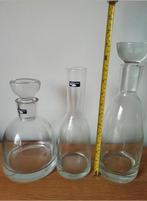 Karaffen leonardo 5 € met dop 4 € de voor middelste, Verzamelen, Ophalen of Verzenden